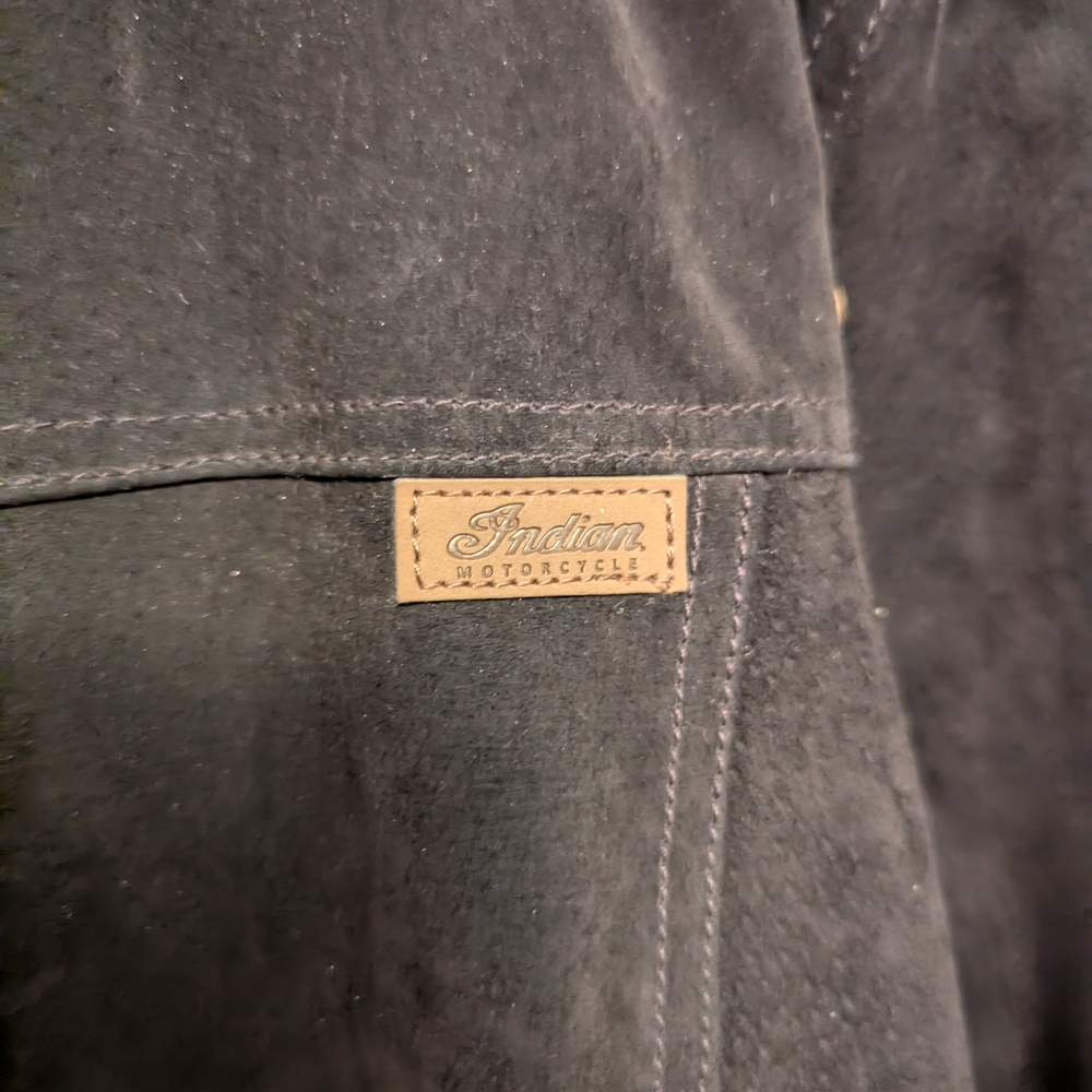 Indian Motorcycle Women's Black Leather Jacket - Picture 3 of 6